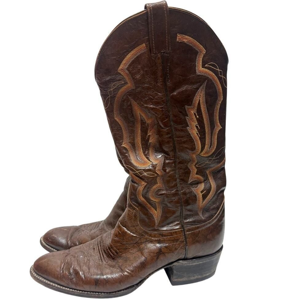 VTG '82 Larry Mahan Cowboy Boots Men's Sz. 10
